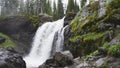 Moose Falls in Yellowstone National Park.