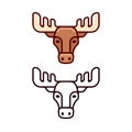 Moose head icon