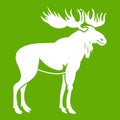 Moose icon green