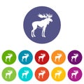 Moose set icons