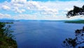 Moosehead Lake View from Mt Kineo - Maine Royalty Free Stock Photo