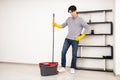 Mop cleaning at home