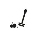 Mop Cleaning Icon Royalty Free Stock Photo