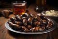 Mopane Worms - Southern Africa - Edible caterpillars of the emperor moth, often dried and eaten as a crunchy snack
