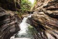 Morada do Sol waterfall in chapada do veadeiros Royalty Free Stock Photo