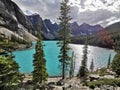 Moraine Lake, Alberta Canada Royalty Free Stock Photo