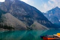 Moraine Lake Banff National Park Alberta Canada Royalty Free Stock Photo