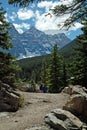 Moraine Lake, Banff National Park, Alberta, Canada Royalty Free Stock Photo