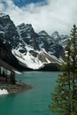 Moraine Lake, Banff National Park, Alberta, Canada Royalty Free Stock Photo