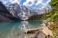 Moraine Lake, Banff National Park, Canadian Rockies, Canada Royalty Free Stock Photo