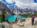 Moraine lake, Banff Royalty Free Stock Photo