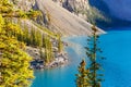 Moraine Lake, Lake Louise, Banff National Park, Alberta, Canada Royalty Free Stock Photo