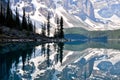Moraine Lake, Rocky Mountains, Canada Royalty Free Stock Photo