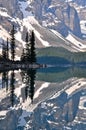 Moraine Lake, Rocky Mountains, Canada Royalty Free Stock Photo