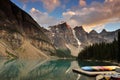 Moraine Lake Sunset, Banff National Park