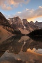 Moraine Lake Sunset, Banff National Park