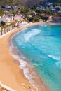 Moraira playa el Portet beach in Alicante Royalty Free Stock Photo