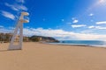 Moraira Playa la Ampolla beach Alicante Spain Royalty Free Stock Photo