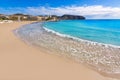 Moraira Playa la Ampolla beach Alicante Spain Royalty Free Stock Photo