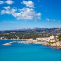 Moraira Teulada marina port in Alicante Royalty Free Stock Photo