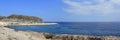 Moraira Teulada Mediterranean panoramic coast Royalty Free Stock Photo