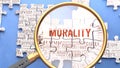 Morality as a complex subject