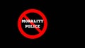 Morality Police Abolished in Iran. Royalty Free Stock Photo