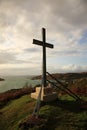 Morar cross on the hill Royalty Free Stock Photo