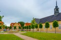 The Moravian Church in Danish town Christiansfeld