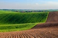 Moravian fields Royalty Free Stock Photo