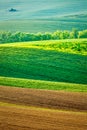 Moravian rolling landscape