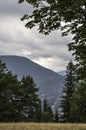 Moravian-Silesian Beskids range. Royalty Free Stock Photo