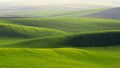 Moravian Tuscany. Beautiful spring landscape in south Moravia near Kyjov town. Czech Republic - Europe. Royalty Free Stock Photo