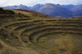 Moray - Inca archaeological site in Peru`s Sacred Valley Royalty Free Stock Photo