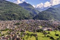 Morbegno in Valtellina, Italy Royalty Free Stock Photo