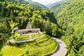 Morbegno - Valtellina IT, Votive temple of the Alpine troops Royalty Free Stock Photo