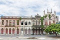 Decay of Caoutchouc Exchange Building in Manaus, Brazil. Lost places. Empty building Royalty Free Stock Photo