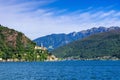 Morcote on Lake Lugano Royalty Free Stock Photo