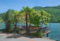 Morcote,Lake Lugano,Ticino Canton,Switzerland Royalty Free Stock Photo