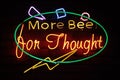 More Beer for Thought - Neon light