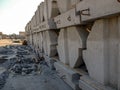 More blast wall production in Iraq