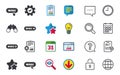 More with cursor pointer icon. Details symbols.