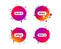 More with cursor pointer icon. Details symbols. Vector Royalty Free Stock Photo