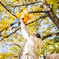 More, more,...dad, that& x27;s fun. Happy young father throws his cute little happy baby boy up in the air. Father& x27;s Royalty Free Stock Photo