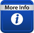 More info icon web button Royalty Free Stock Photo