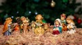 More traditional christian Christmas nativity scene Royalty Free Stock Photo