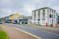 Morecambe, Lancashir UK July 2020 Run down dilapidated buidling in the seaside town of Morecambe