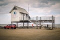 Morecambe sailing club in Morfecambe Bay near Lancaster