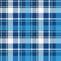 Moredn design blue plaid seamless pattern Royalty Free Stock Photo