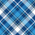 Moredn design blue plaid seamless pattern Royalty Free Stock Photo